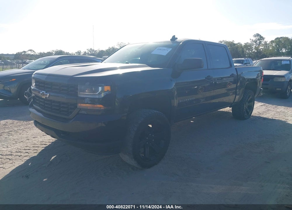 2018 CHEVROLET SILVERADO 1500 CUSTOM VIN: 3GCUKPECXJG304344