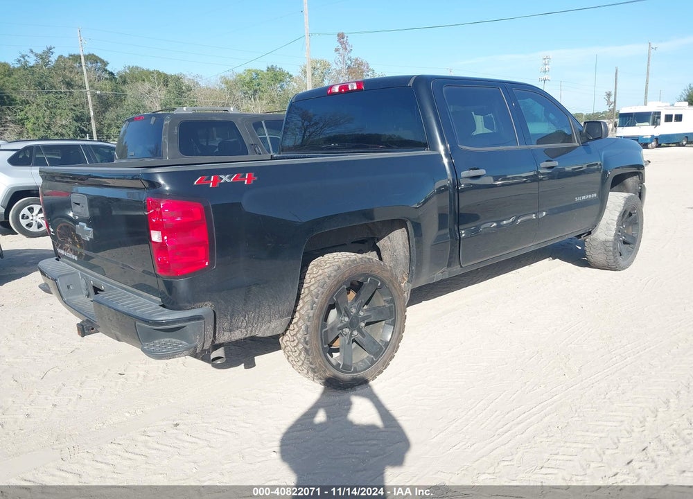 2018 CHEVROLET SILVERADO 1500 CUSTOM VIN: 3GCUKPECXJG304344