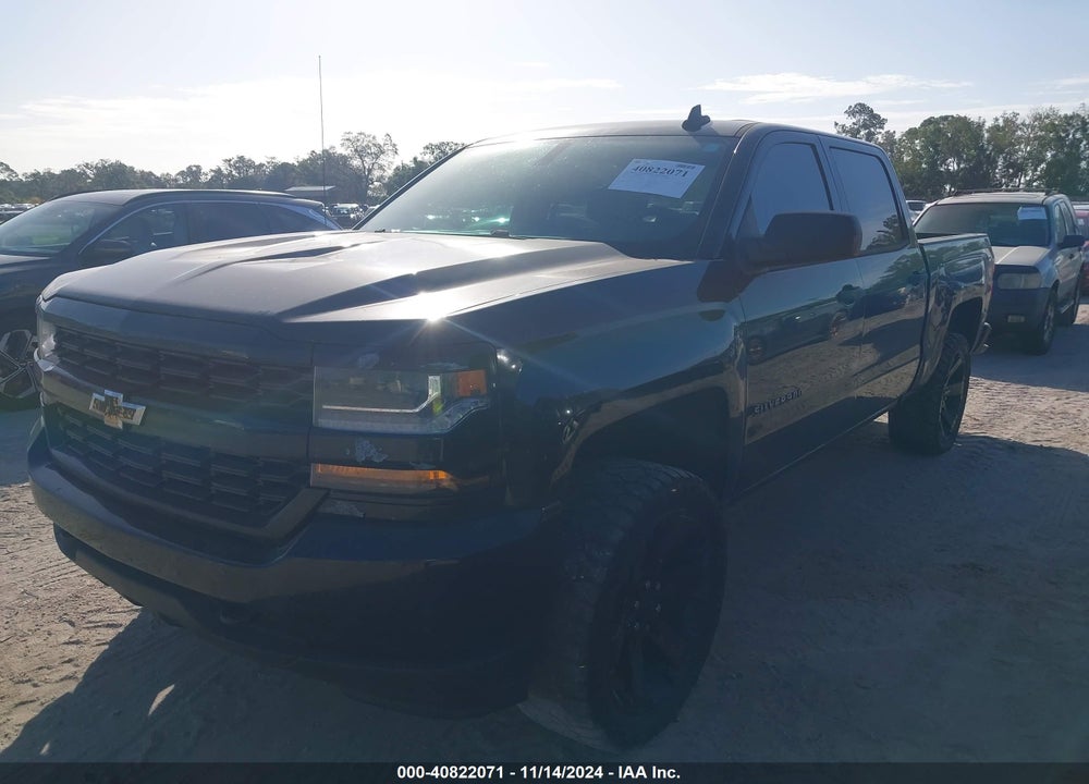 2018 CHEVROLET SILVERADO 1500 CUSTOM VIN: 3GCUKPECXJG304344