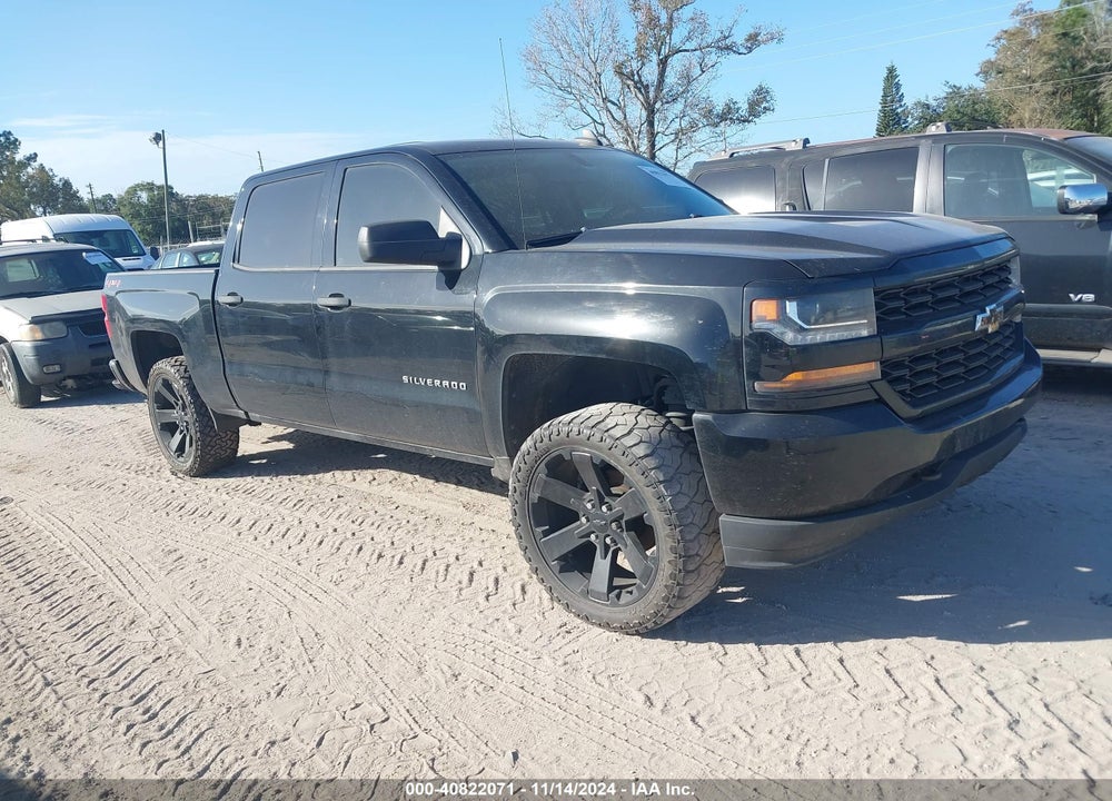 2018 CHEVROLET SILVERADO 1500 CUSTOM VIN: 3GCUKPECXJG304344