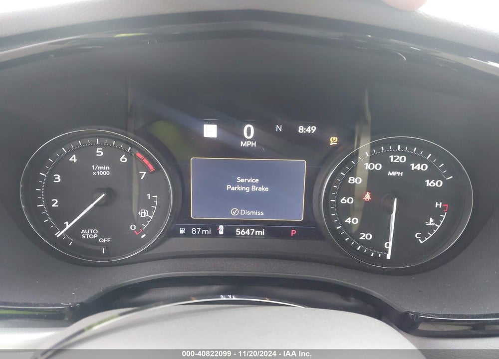 2024 CADILLAC XT5 FWD PREMIUM LUXURY VIN: 1GYKNCR42RZ721943