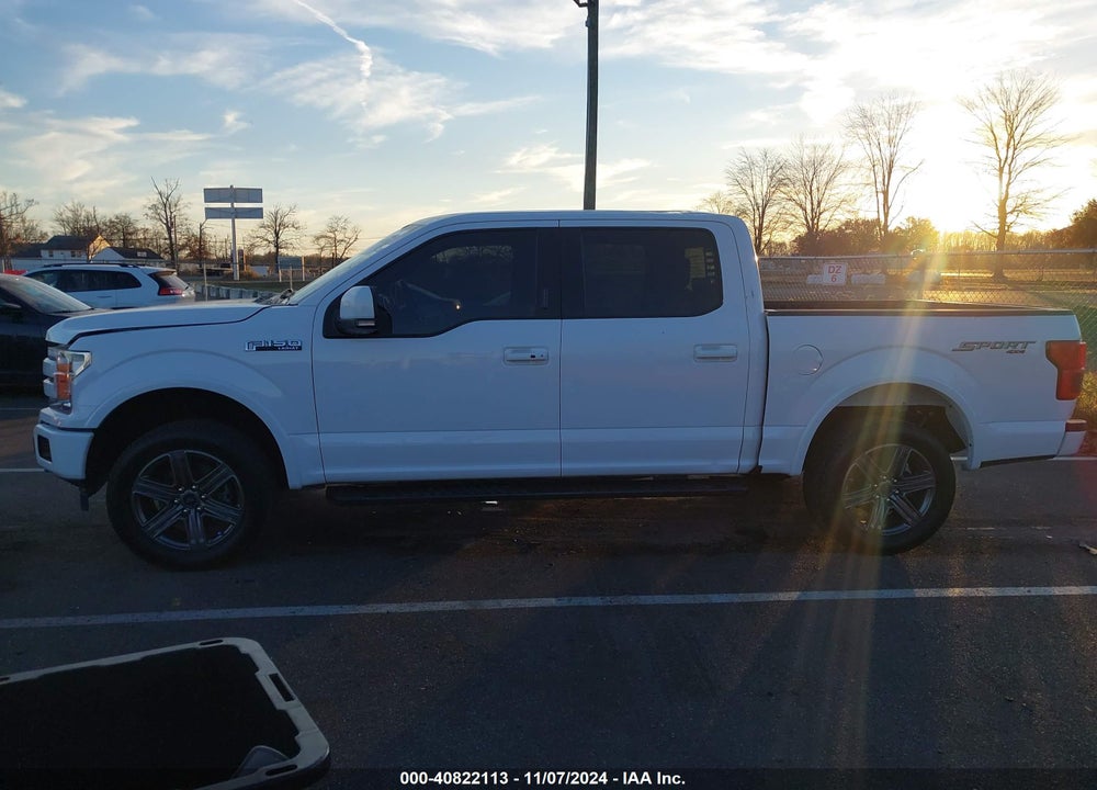 2020 FORD F-150 LARIAT VIN: 1FTEW1E58LKD83645