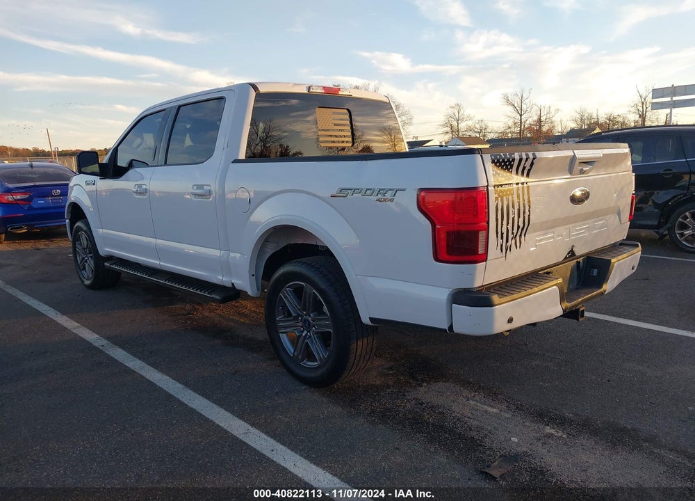 2020 FORD F-150 LARIAT VIN: 1FTEW1E58LKD83645