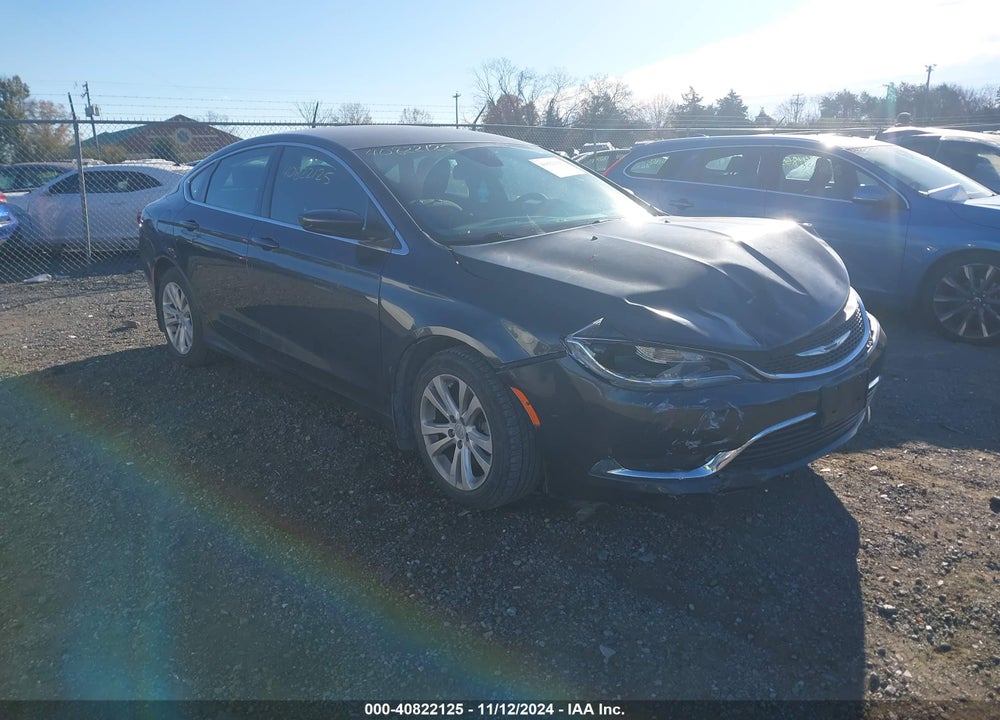 2016 CHRYSLER 200 LIMITED VIN: 1C3CCCABXGN172429