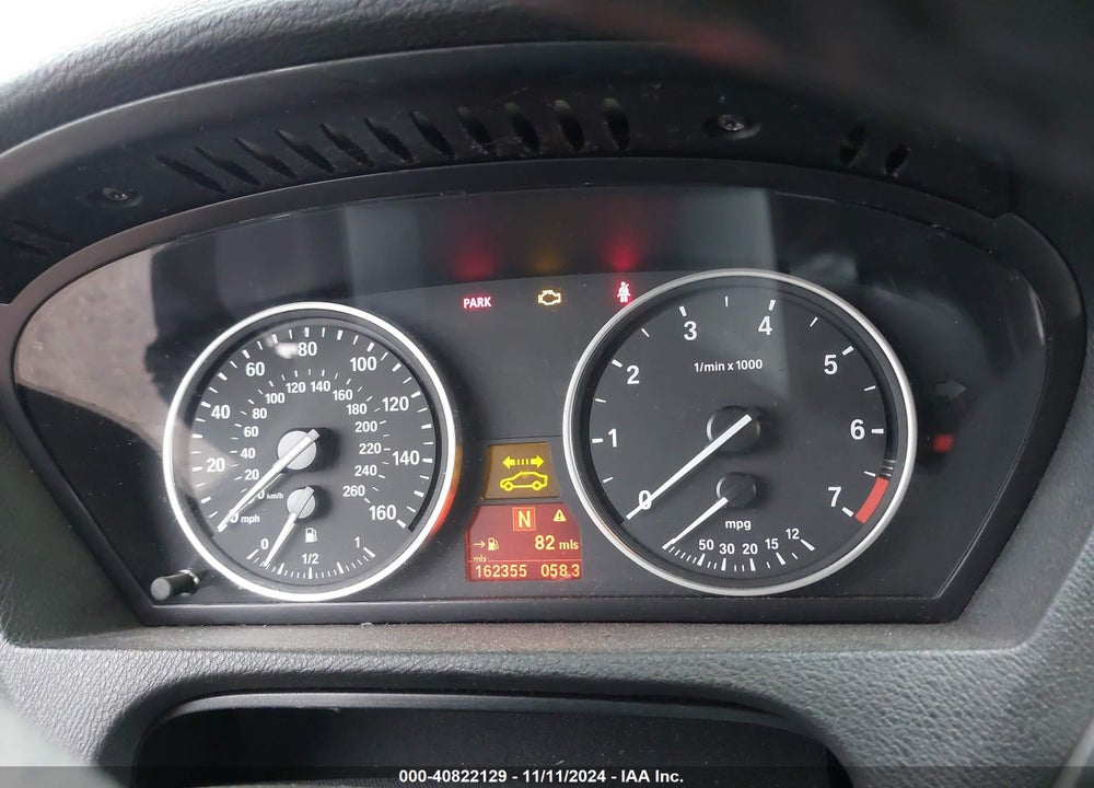 2011 BMW X5 XDRIVE50I VIN: 5UXZV8C56BL417556