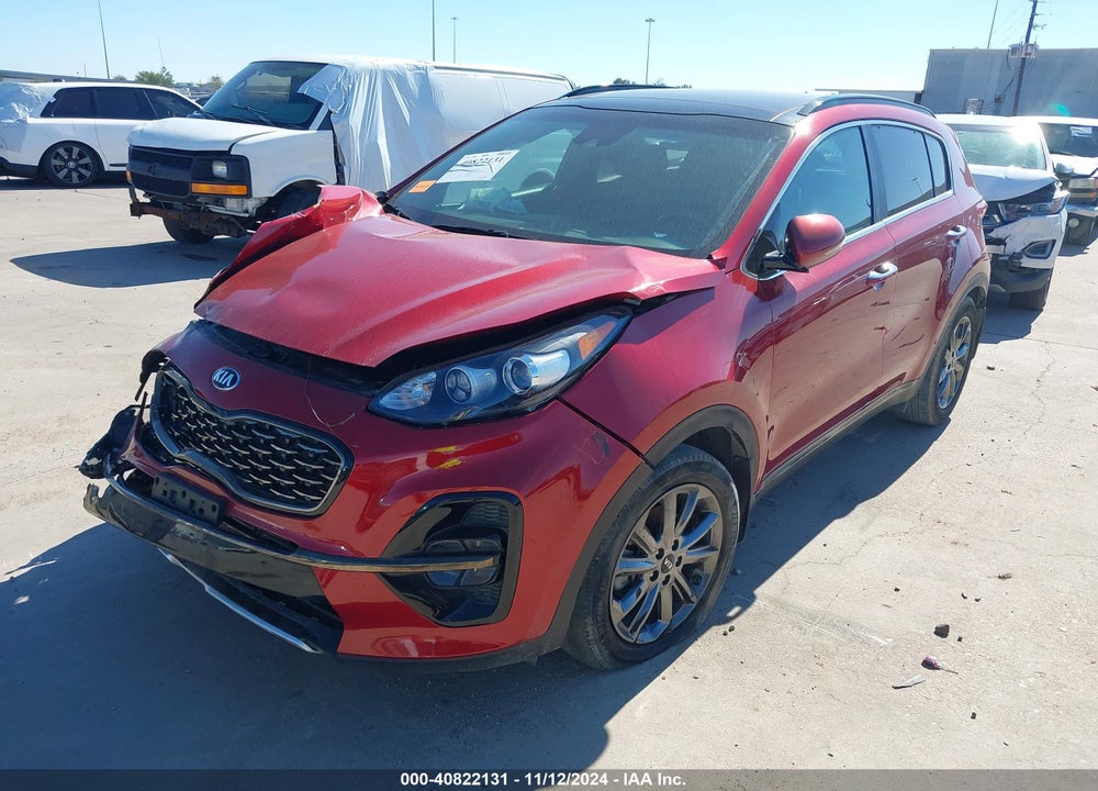 2020 KIA SPORTAGE S VIN: KNDP63AC1L7710009