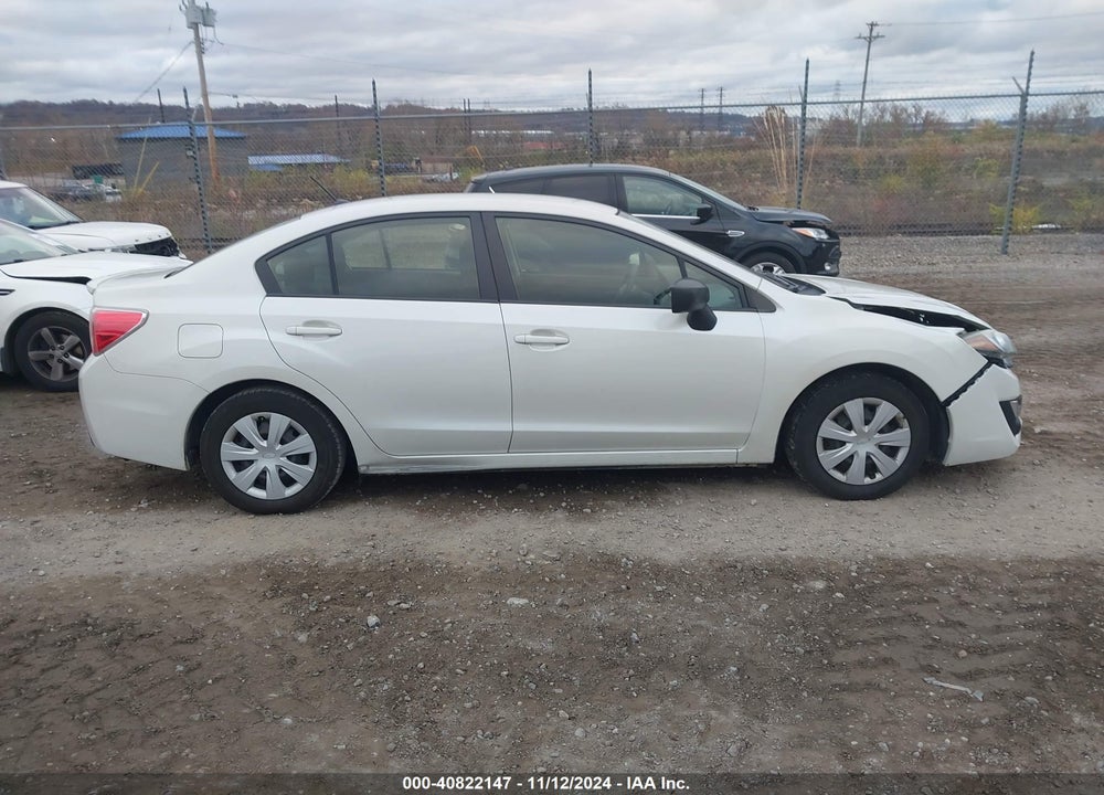 2016 SUBARU IMPREZA 2.0I VIN: JF1GJAA68GH019773