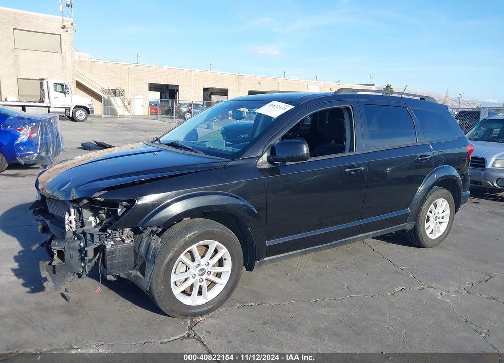 2013 DODGE JOURNEY SXT VIN: 3C4PDCBG1DT576008