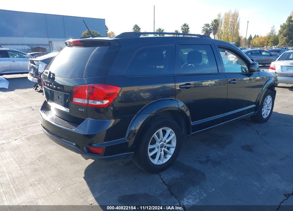 2013 DODGE JOURNEY SXT VIN: 3C4PDCBG1DT576008