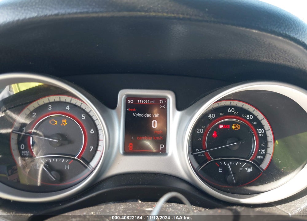 2013 DODGE JOURNEY SXT VIN: 3C4PDCBG1DT576008