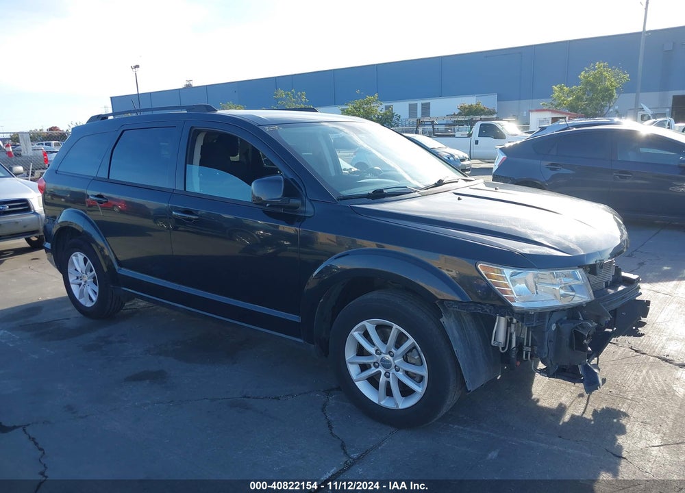 2013 DODGE JOURNEY SXT VIN: 3C4PDCBG1DT576008