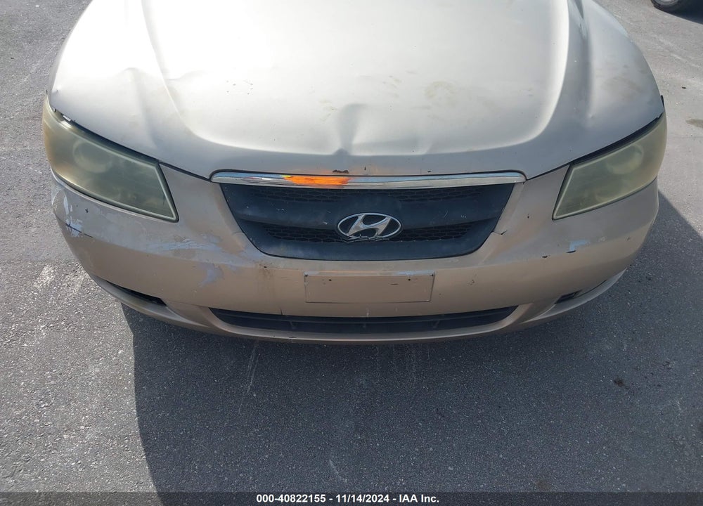 2007 HYUNDAI SONATA LIMITED/SE V6 VIN: 5NPEU46F27H173657