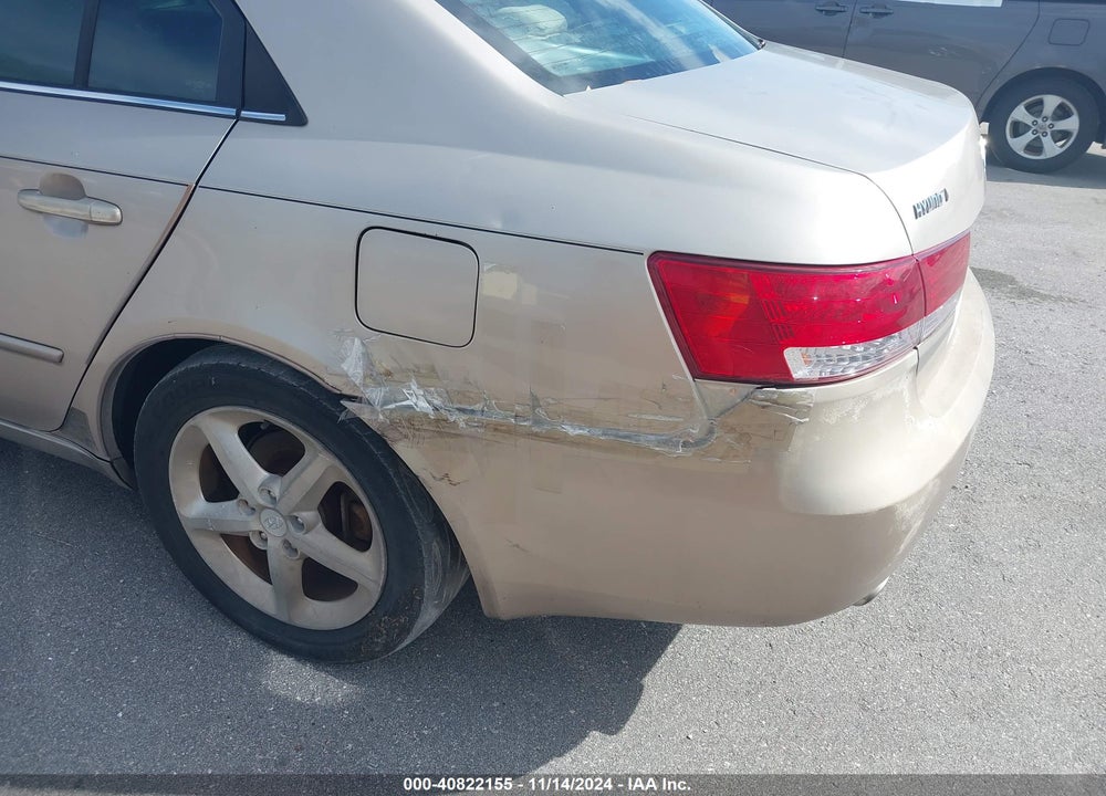 2007 HYUNDAI SONATA LIMITED/SE V6 VIN: 5NPEU46F27H173657