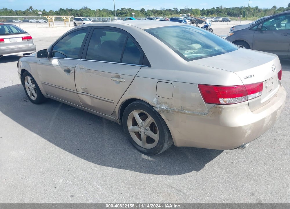 2007 HYUNDAI SONATA LIMITED/SE V6 VIN: 5NPEU46F27H173657