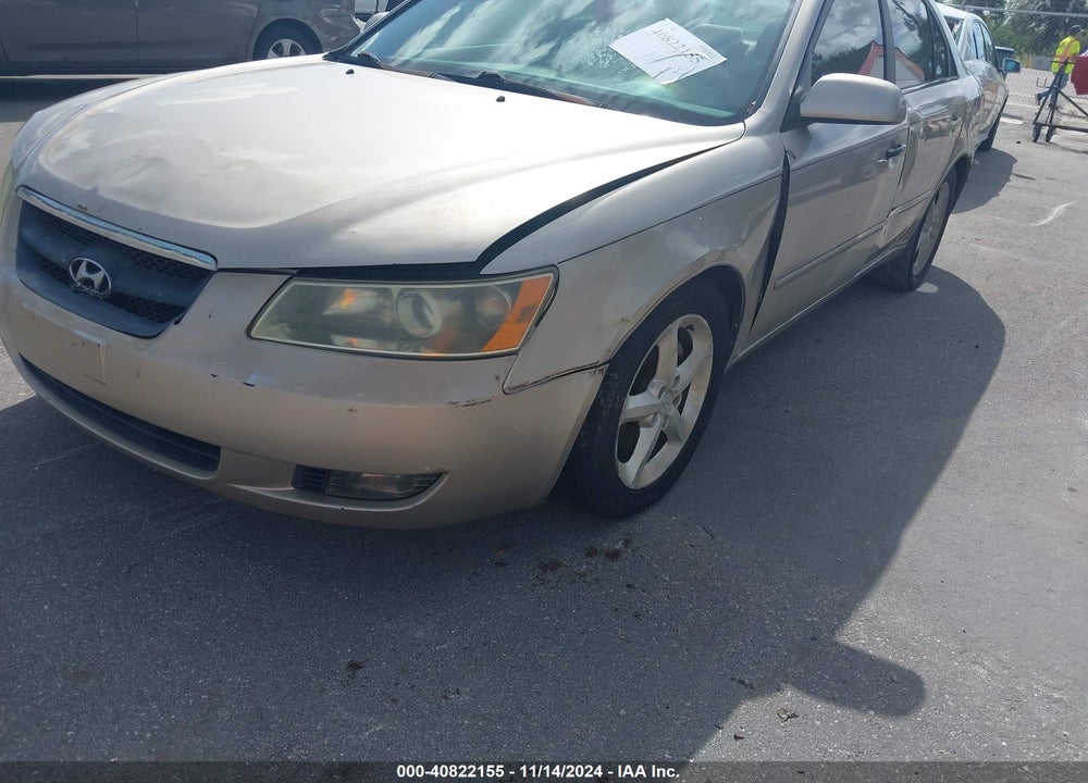 2007 HYUNDAI SONATA LIMITED/SE V6 VIN: 5NPEU46F27H173657