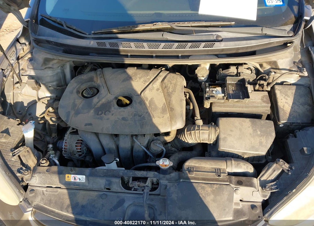 2013 HYUNDAI ELANTRA LIMITED VIN: 5NPDH4AE6DH335915