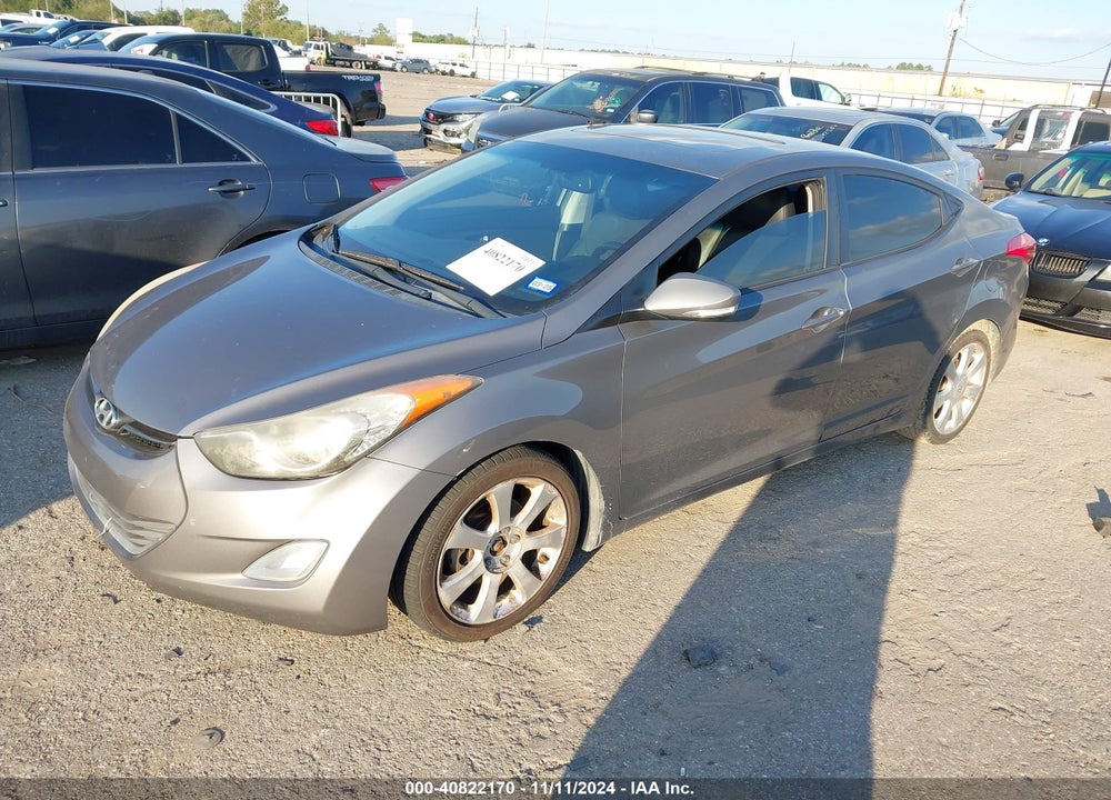 2013 HYUNDAI ELANTRA LIMITED VIN: 5NPDH4AE6DH335915