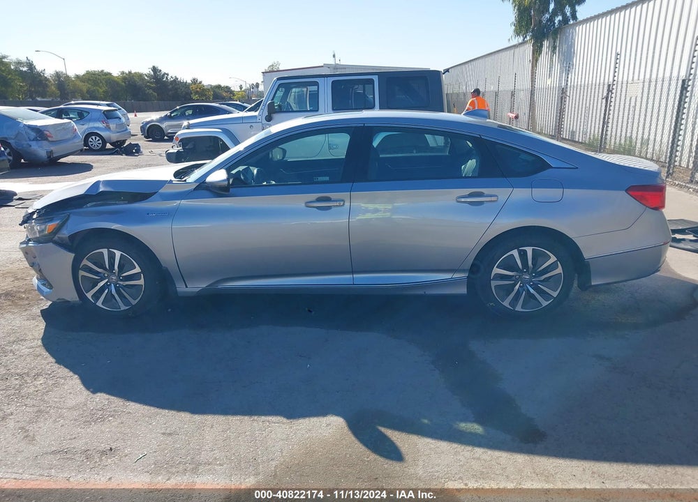 2022 HONDA ACCORD HYBRID EX-L VIN: 1HGCV3F59NA015196