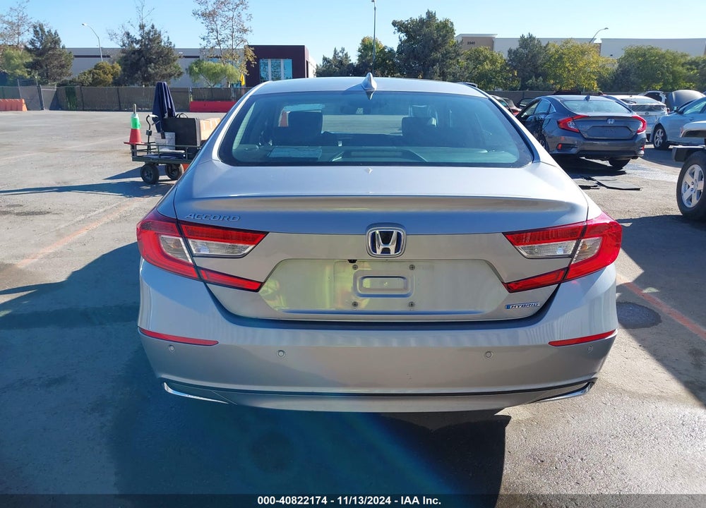2022 HONDA ACCORD HYBRID EX-L VIN: 1HGCV3F59NA015196