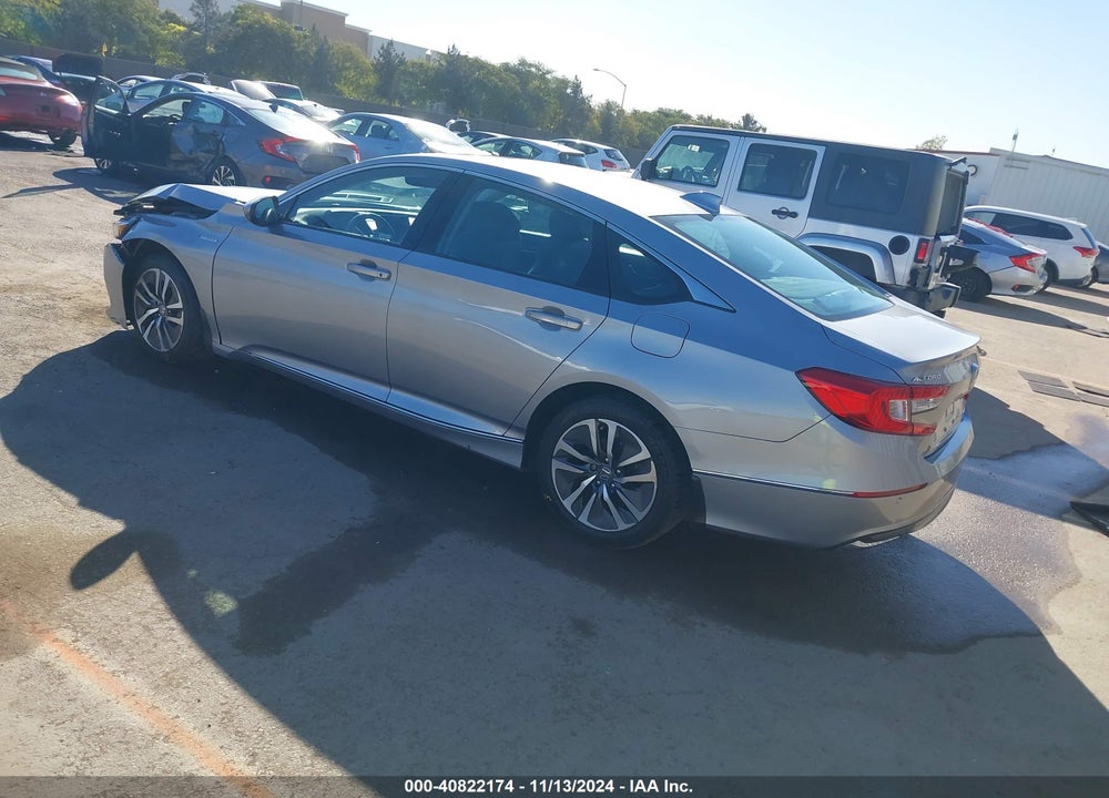 2022 HONDA ACCORD HYBRID EX-L VIN: 1HGCV3F59NA015196