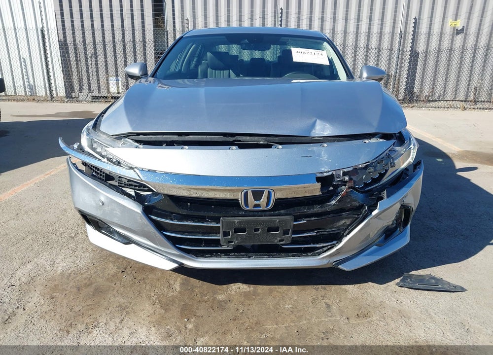 2022 HONDA ACCORD HYBRID EX-L VIN: 1HGCV3F59NA015196