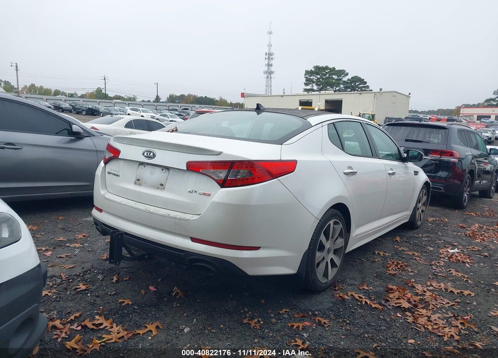 2011 KIA OPTIMA SX VIN: KNAGR4A64B5141204