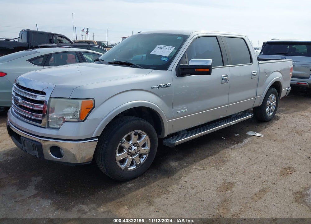 2013 FORD F-150 LARIAT VIN: 1FTFW1CTXDKG26170