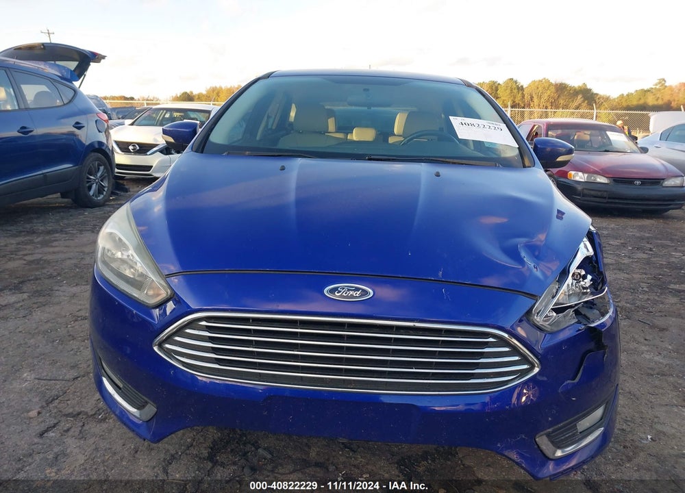 2015 FORD FOCUS TITANIUM VIN: 1FADP3N27FL365989