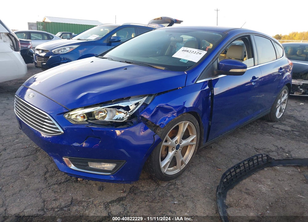 2015 FORD FOCUS TITANIUM VIN: 1FADP3N27FL365989
