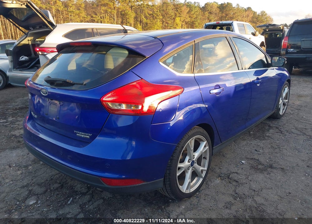 2015 FORD FOCUS TITANIUM VIN: 1FADP3N27FL365989