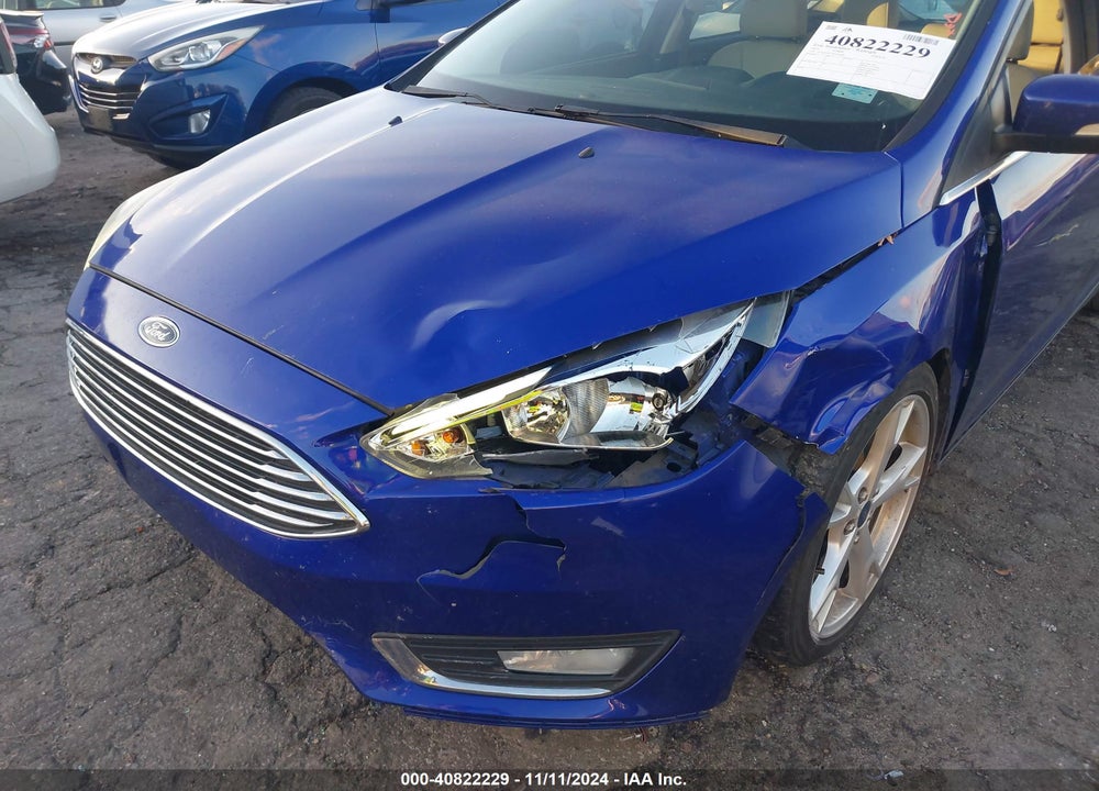 2015 FORD FOCUS TITANIUM VIN: 1FADP3N27FL365989