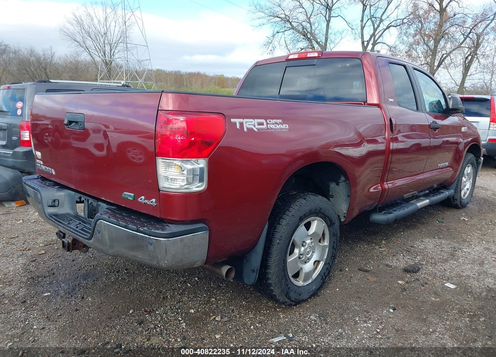 2010 TOYOTA TUNDRA GRADE 5.7L V8 VIN: 5TFUW5F11AX145005