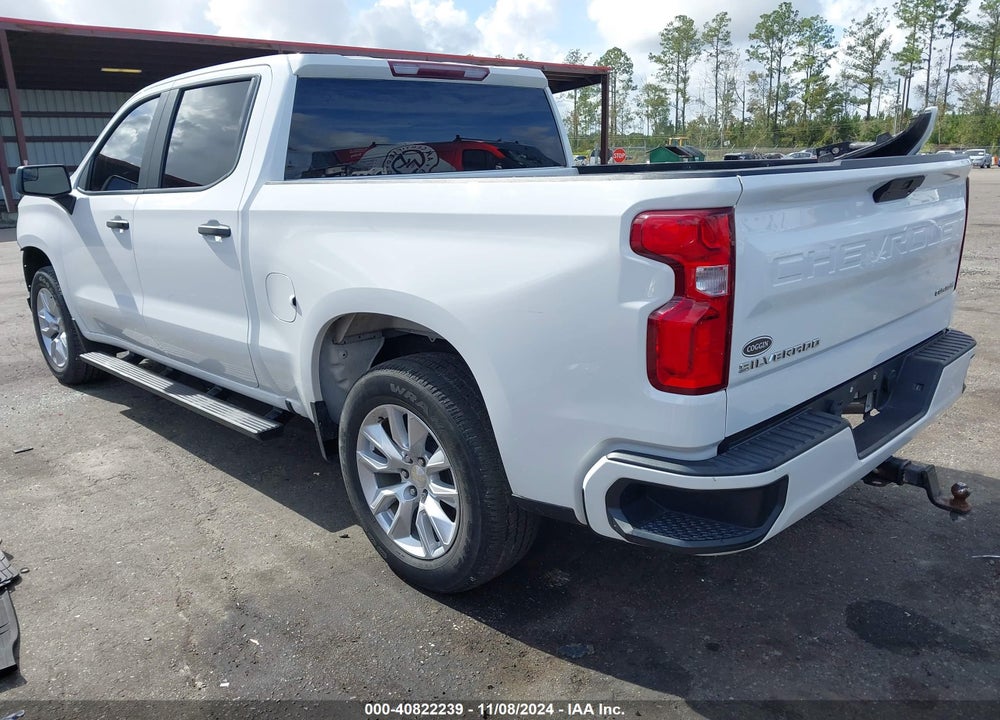 2021 CHEVROLET SILVERADO 1500 2WD SHORT BED CUSTOM VIN: 1GCPWBEH8MZ157140
