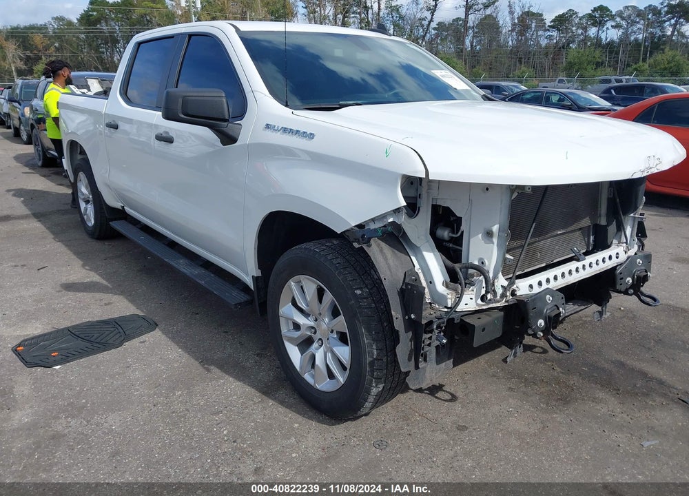 2021 CHEVROLET SILVERADO 1500 2WD SHORT BED CUSTOM VIN: 1GCPWBEH8MZ157140