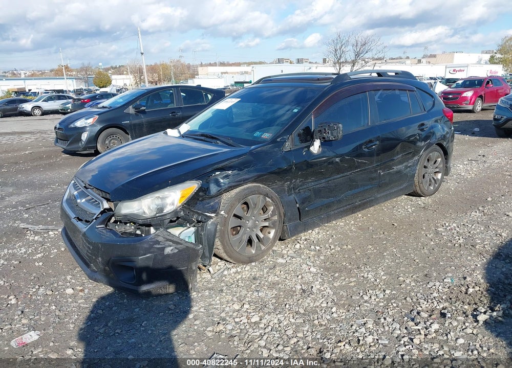 2012 SUBARU IMPREZA 2.0I SPORT LIMITED VIN: JF1GPAU68CH203731