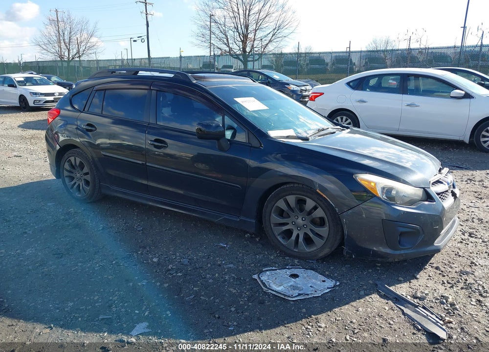 2012 SUBARU IMPREZA 2.0I SPORT LIMITED VIN: JF1GPAU68CH203731