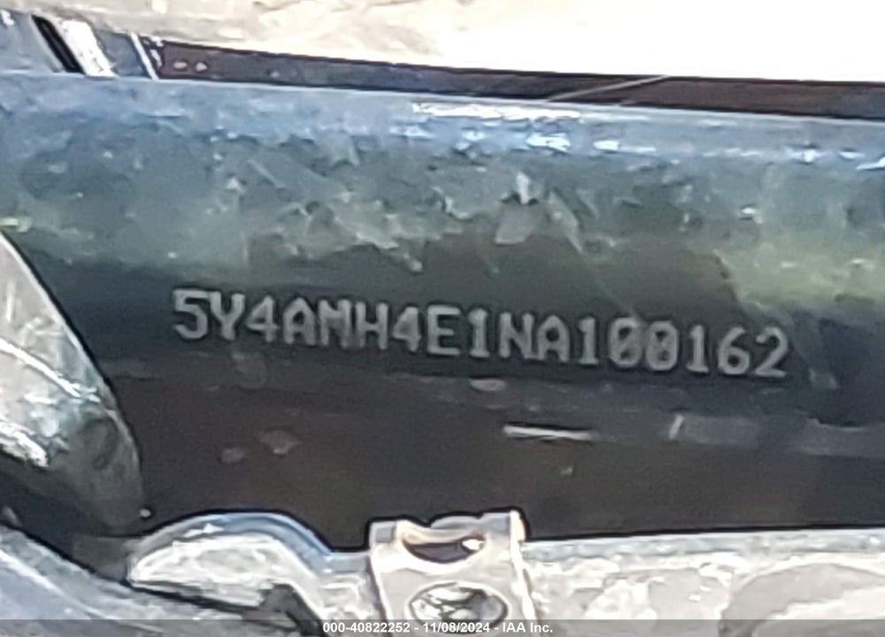 2022 YAMAHA YFM700 VIN: 5Y4AMH4E1NA100162