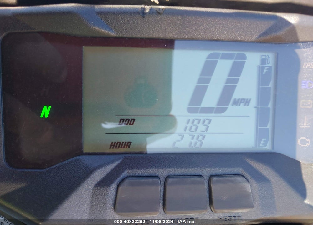 2022 YAMAHA YFM700 VIN: 5Y4AMH4E1NA100162
