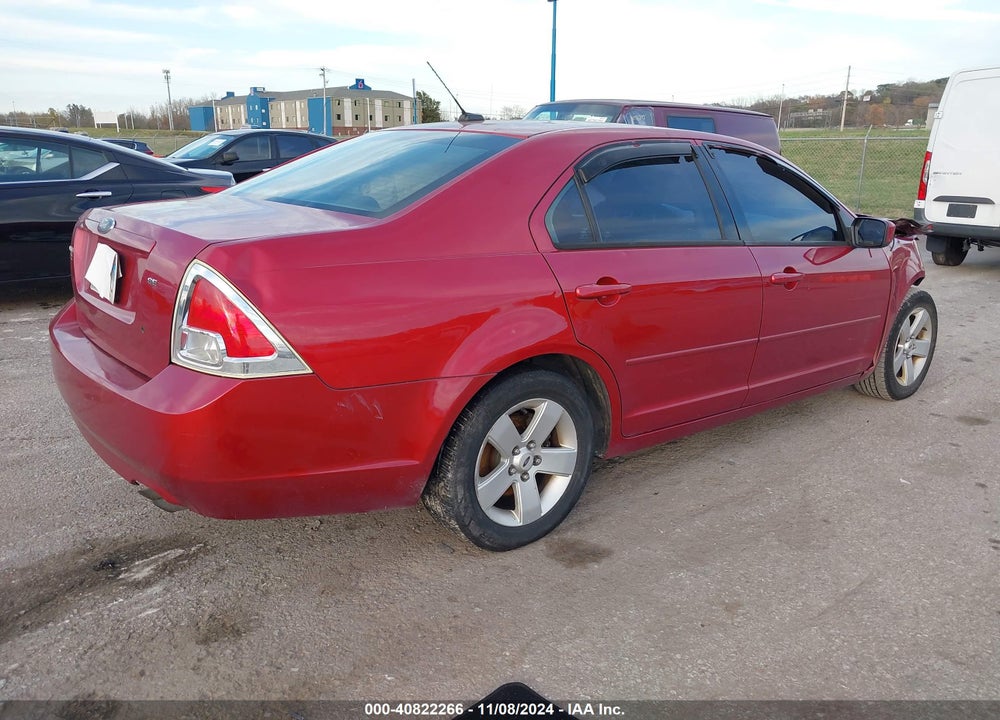 2008 FORD FUSION SE VIN: 3FAHP07Z18R124685