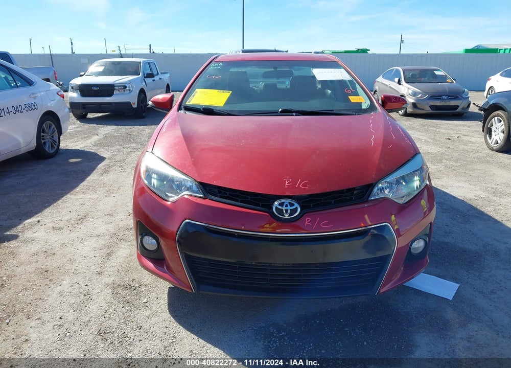 2016 TOYOTA COROLLA VIN: 5YFBURHE9GP548998