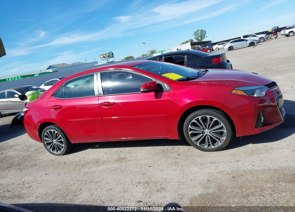 2016 TOYOTA COROLLA VIN: 5YFBURHE9GP548998