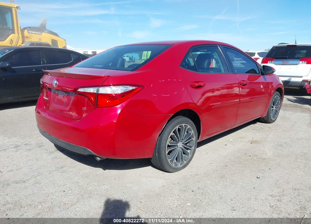 2016 TOYOTA COROLLA VIN: 5YFBURHE9GP548998