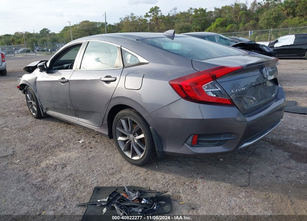 2019 HONDA CIVIC EX VIN: 19XFC1F3XKE005208