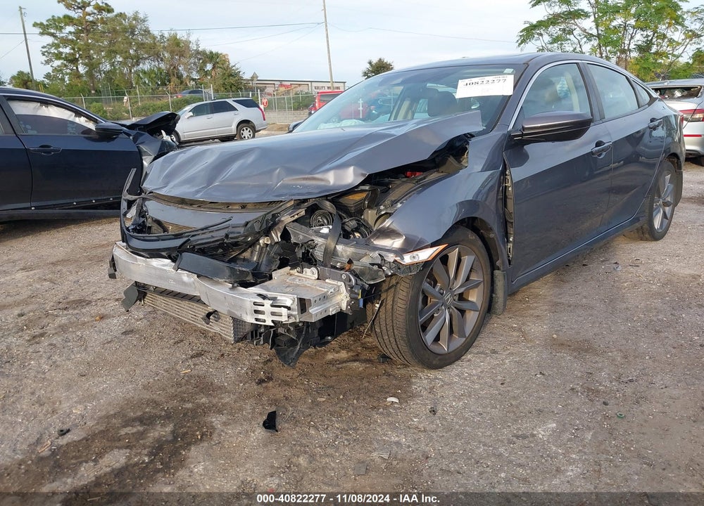 2019 HONDA CIVIC EX VIN: 19XFC1F3XKE005208