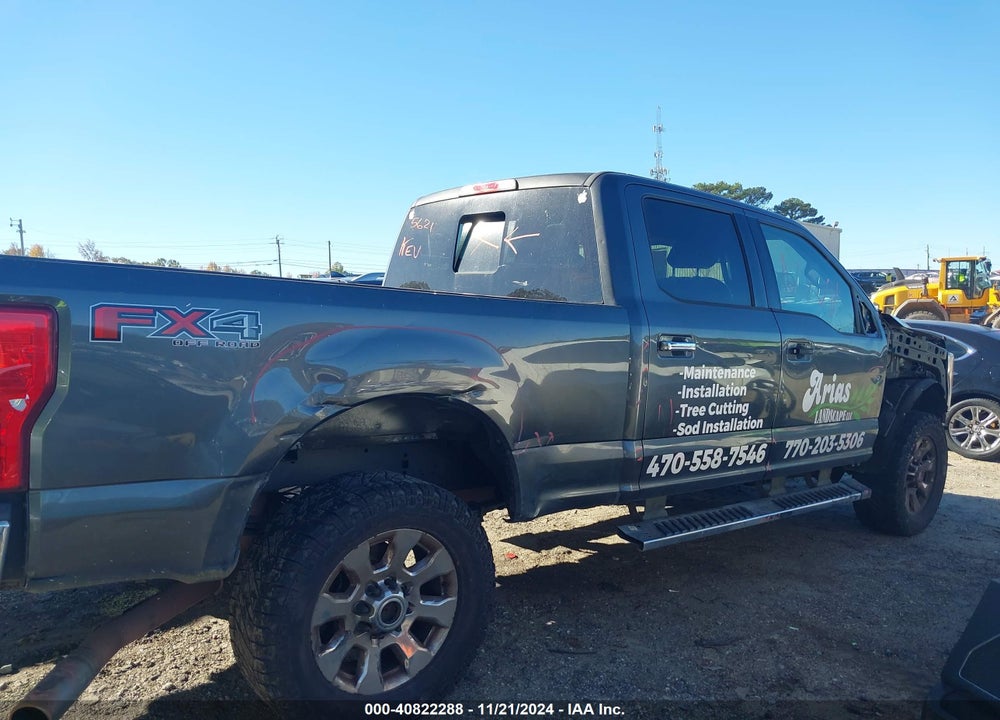 2017 FORD F-250 LARIAT VIN: 1FT7W2B66HED55621