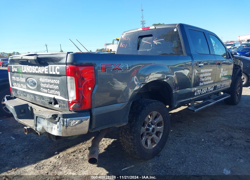 2017 FORD F-250 LARIAT VIN: 1FT7W2B66HED55621