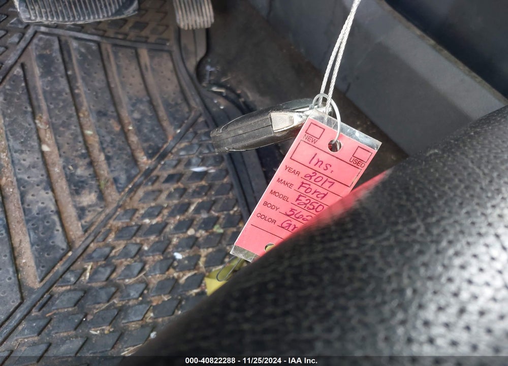 2017 FORD F-250 LARIAT VIN: 1FT7W2B66HED55621
