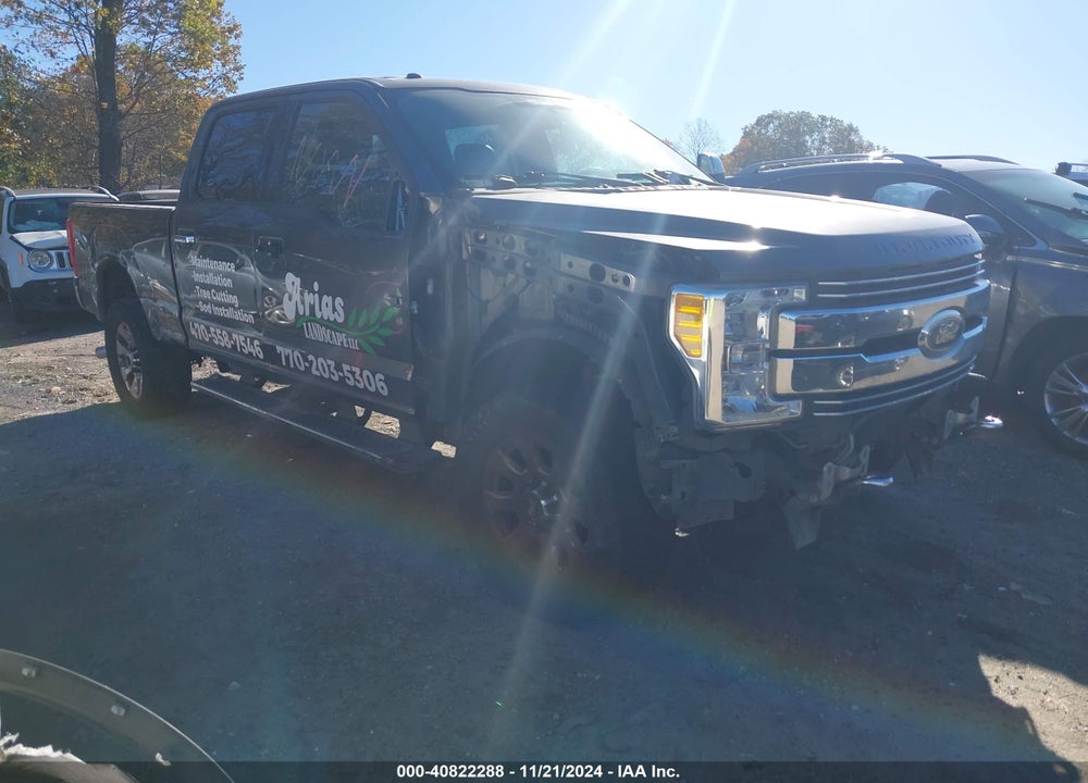 2017 FORD F-250 LARIAT VIN: 1FT7W2B66HED55621