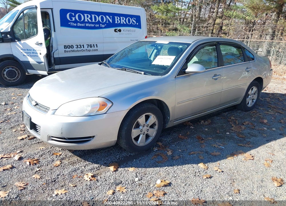 2008 CHEVROLET IMPALA LT VIN: 2G1WT55N189287605