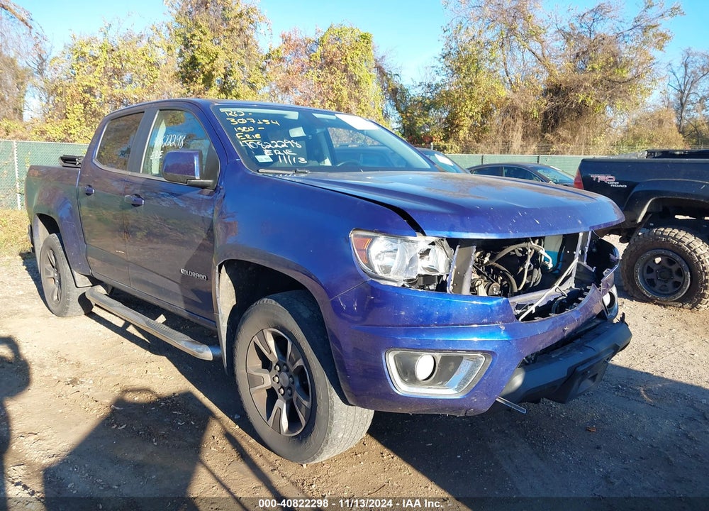 2016 CHEVROLET COLORADO LT VIN: 1GCGTCE33G1125508